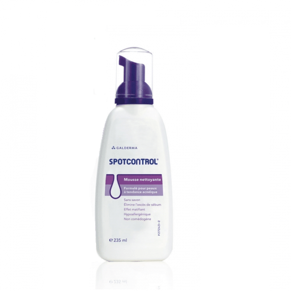 Curaspot Mousse Nettoyante Peaux A Tendance Acneique Spotcontrol 235ml